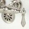 Kingston Brass CA1T8 3-3/8" Tub Wall Mount Clawfoot Tub Faucet, Brushed Nickel CA1T8 - alternate 2